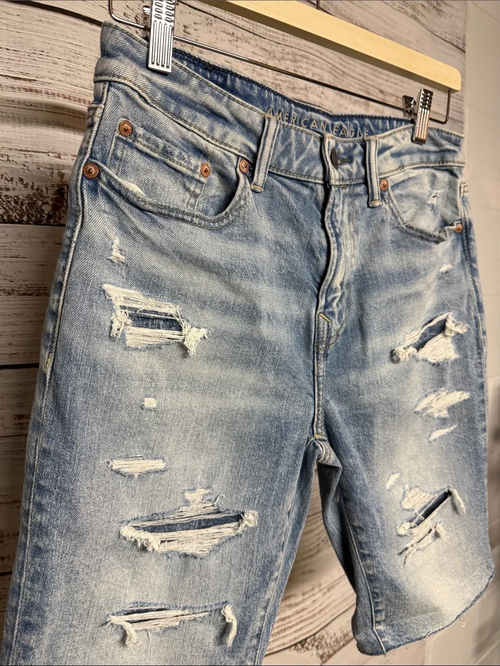 American Eagle Air Flex + Denim Shorts NEW